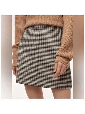 Aritzia Wilfred Essonne Wool Skirt